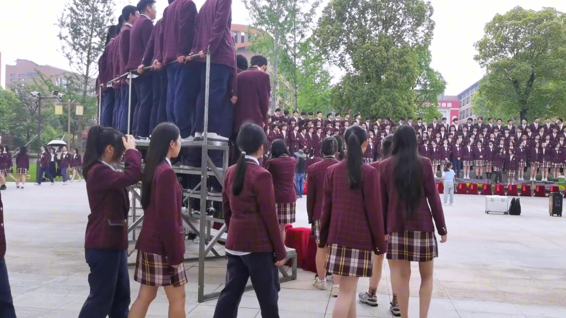三秒快门定格了三年的夏天愿学子们金榜题名前程似锦