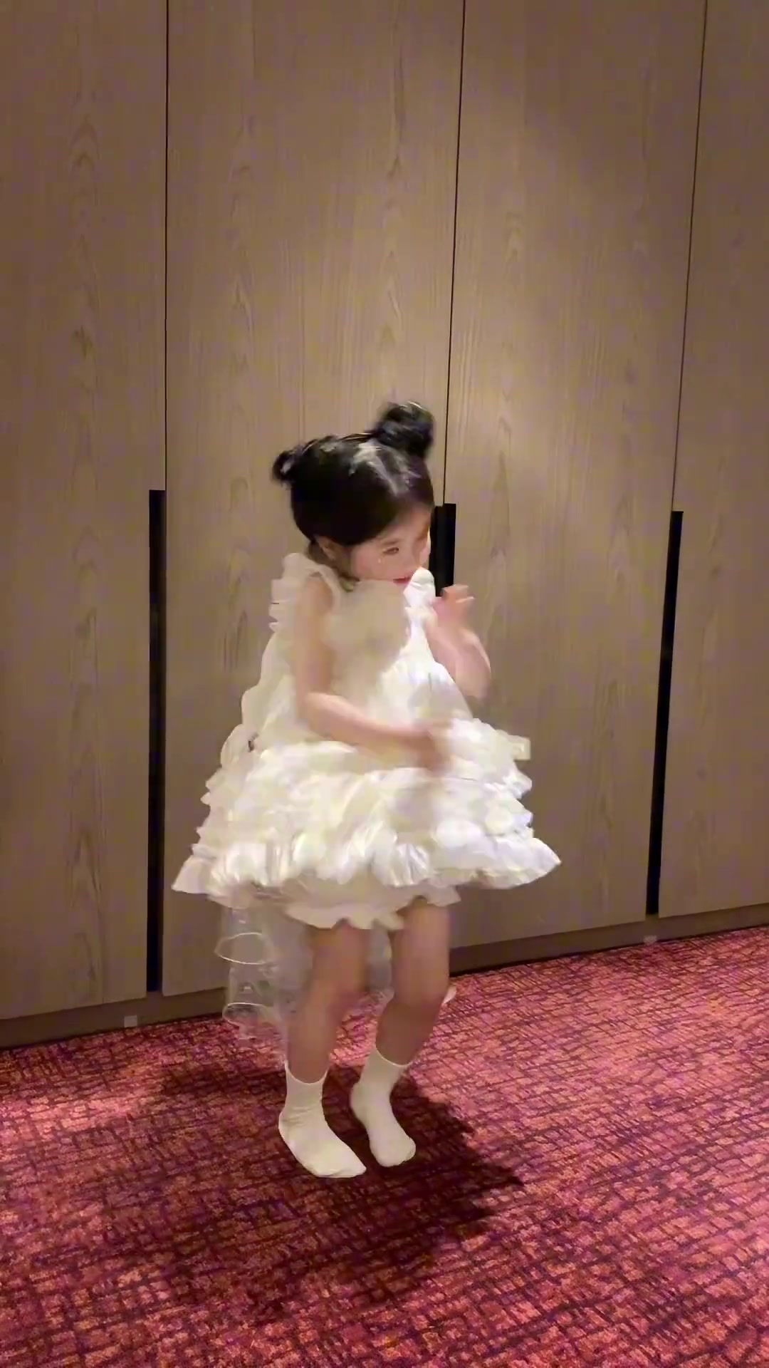 女儿也太甜了！