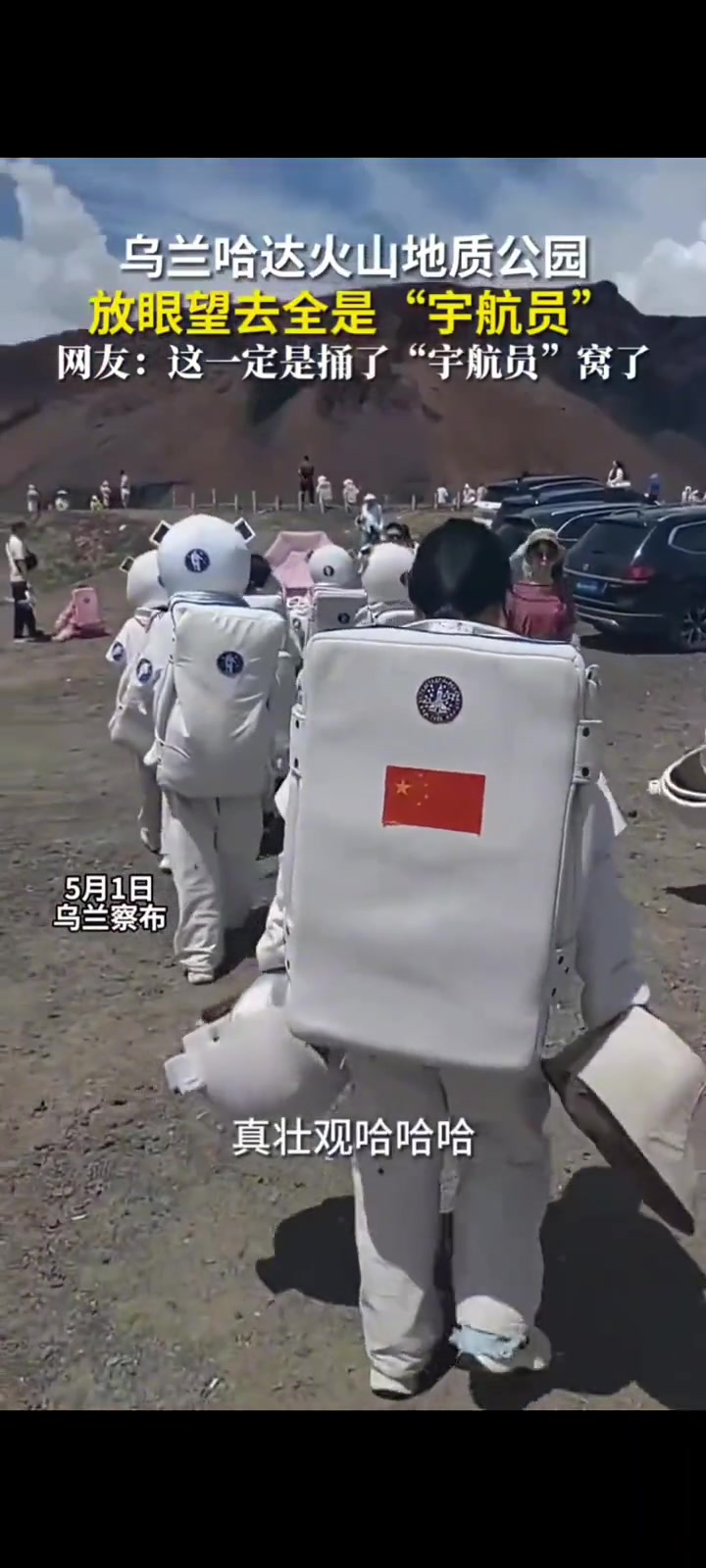 这一定是捅了“宇航员”窝了~