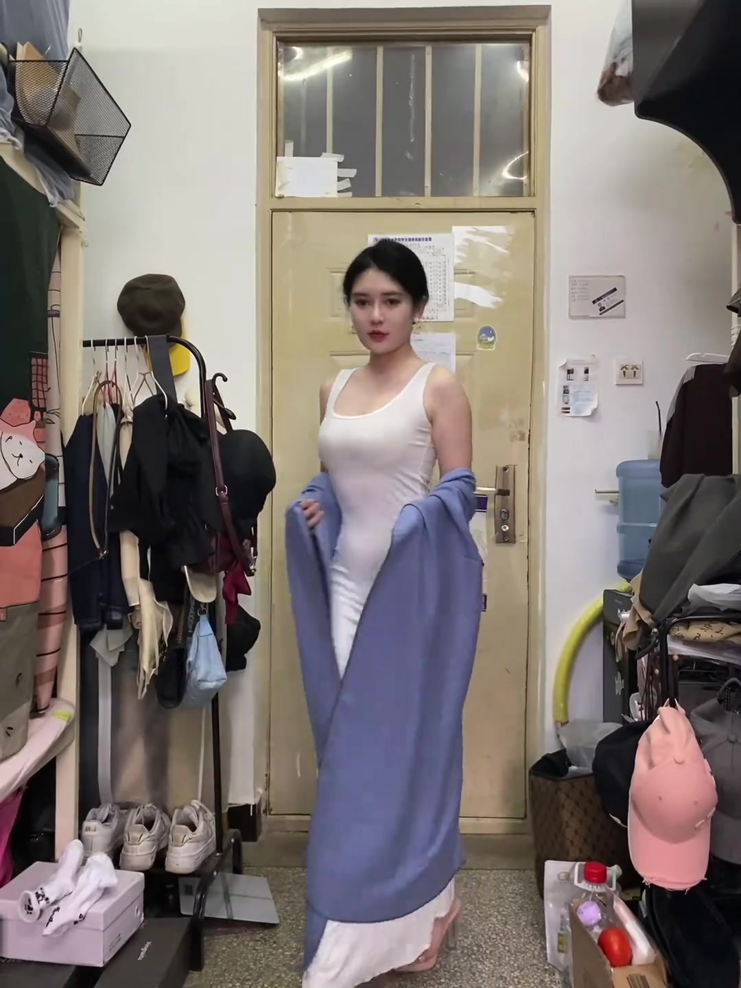 大四女生这样的身材，应该非常罕见吧