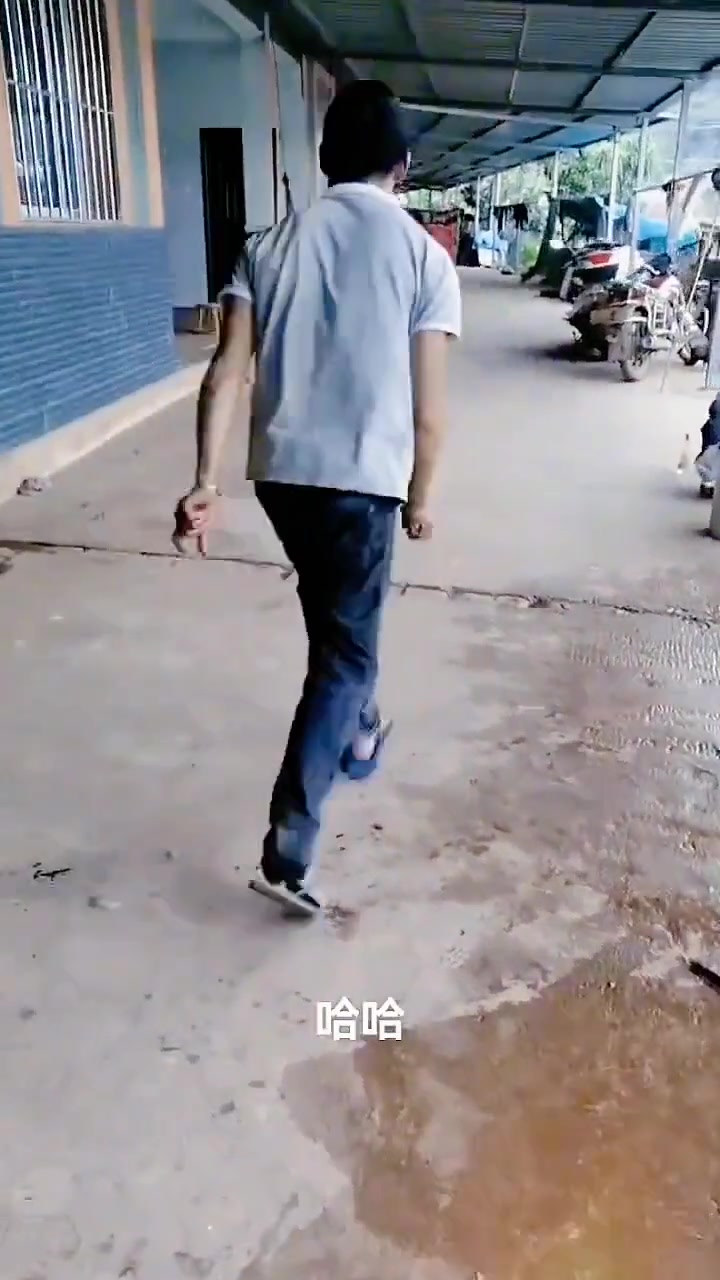 它跑，他追，它插翅难飞