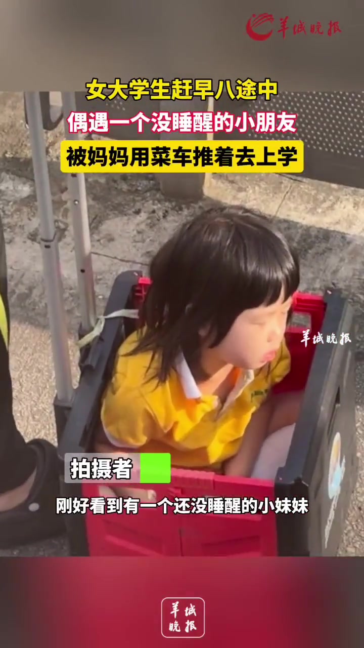 女大学生赶早八途中 偶遇一这样一幕......
