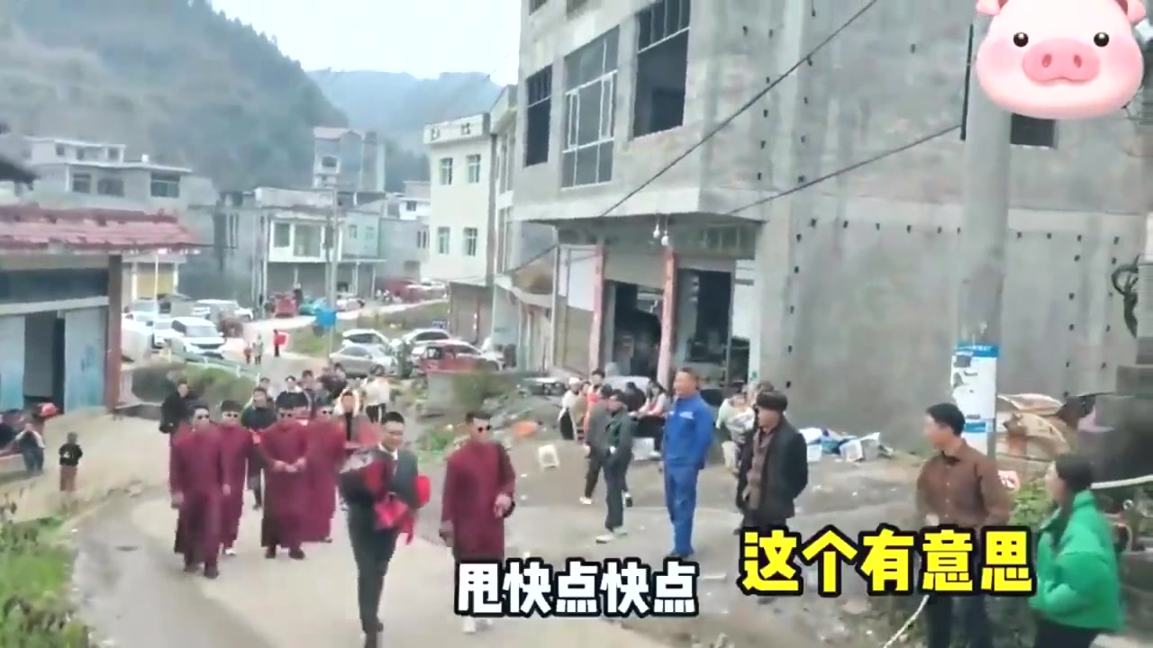 这是我见过最文明的拦亲方式了，结果新郎团不配合