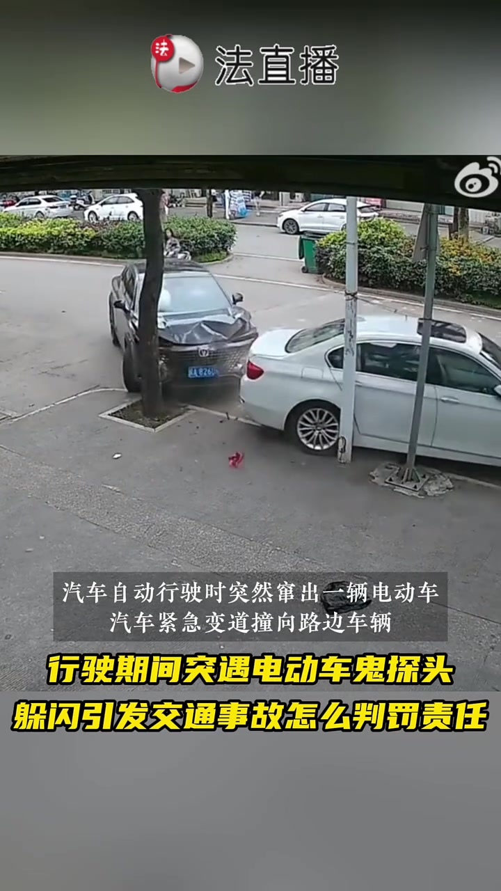 鬼探头！这责任该怎么定呢？