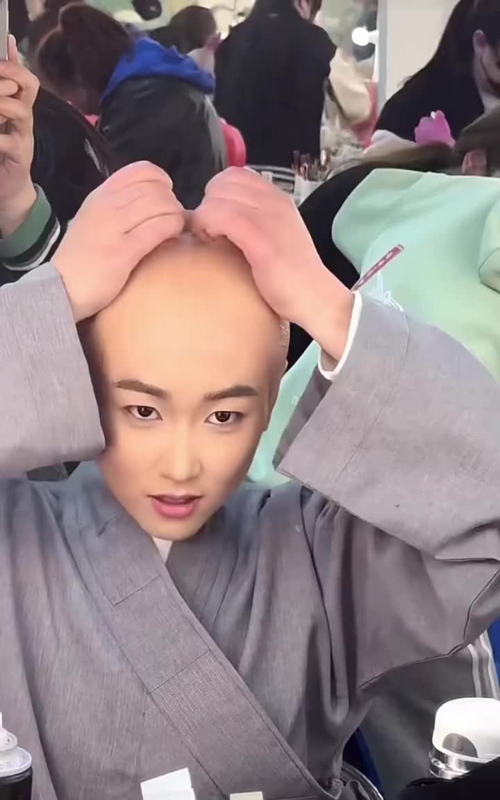 原来电视剧里的光头，是这样做出来的！