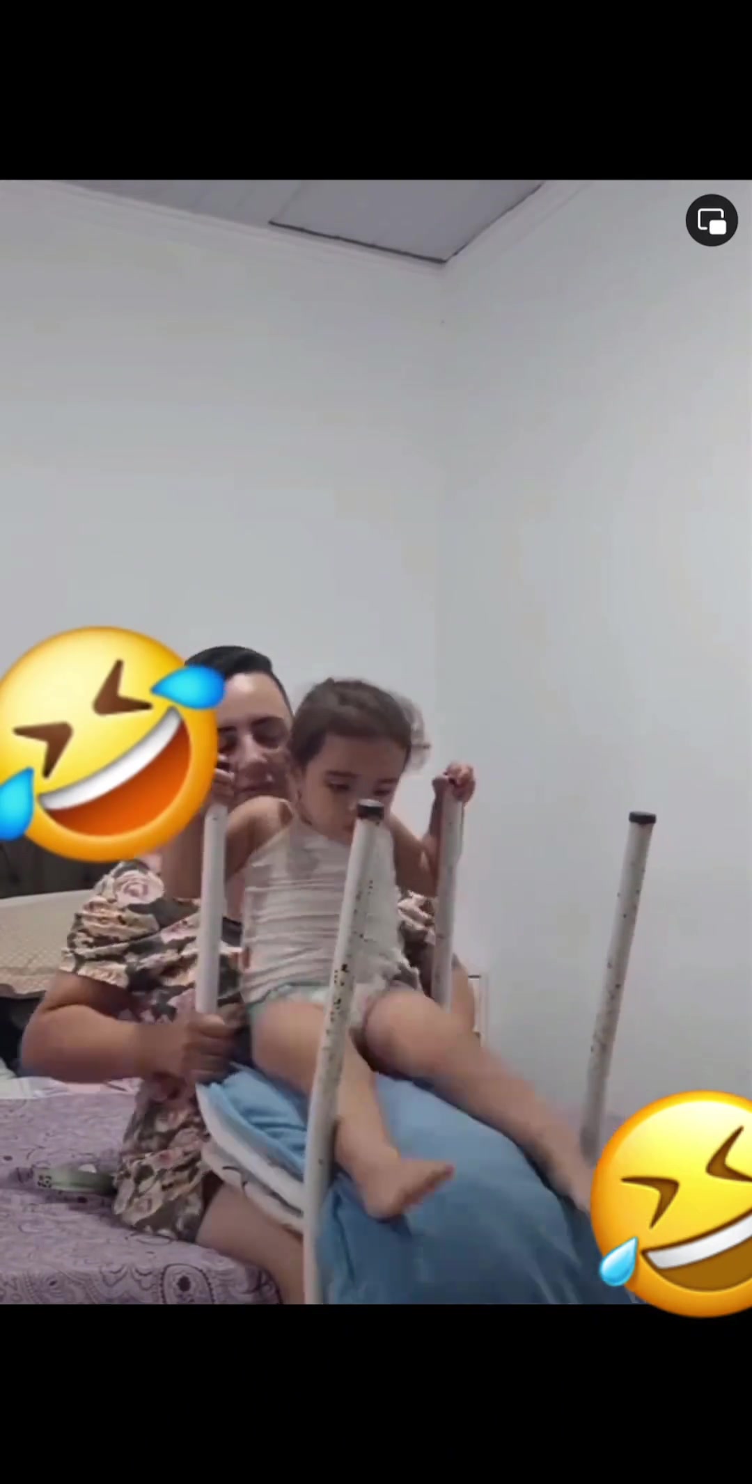 能看出来，其实是妈妈玩嗨了