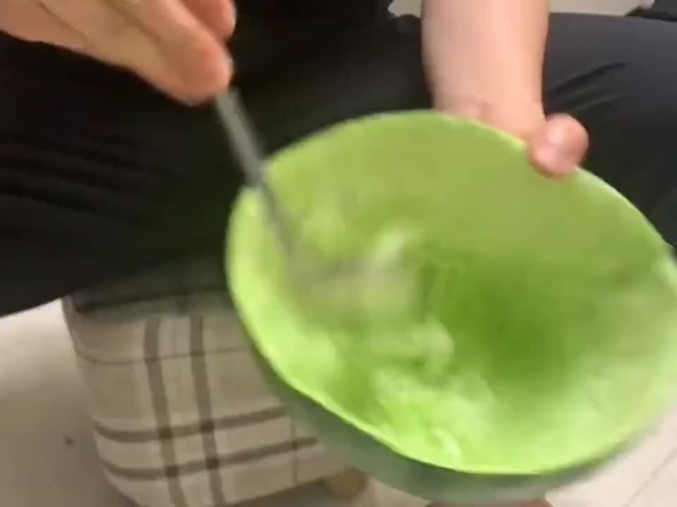 你不说你在吃西瓜我都看不出来