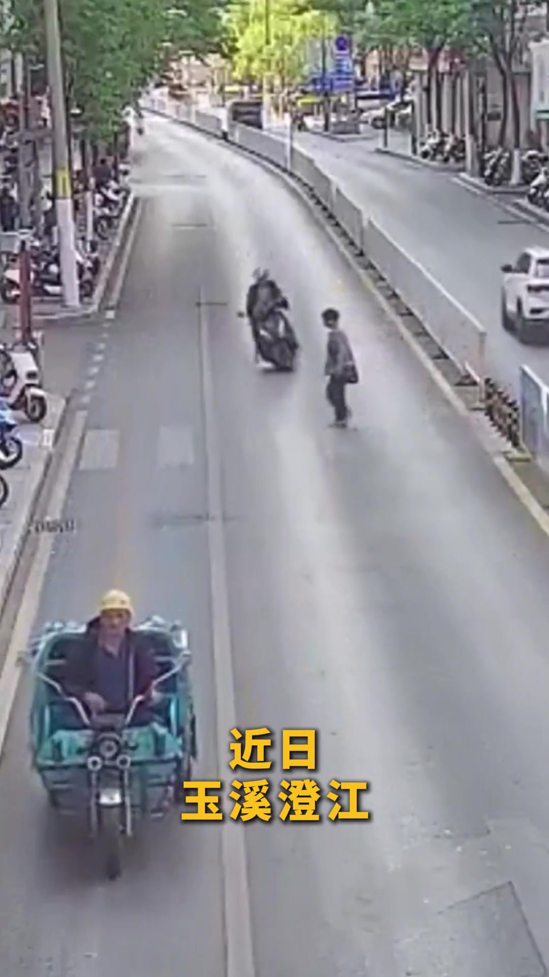 人礼让了，车没有礼让