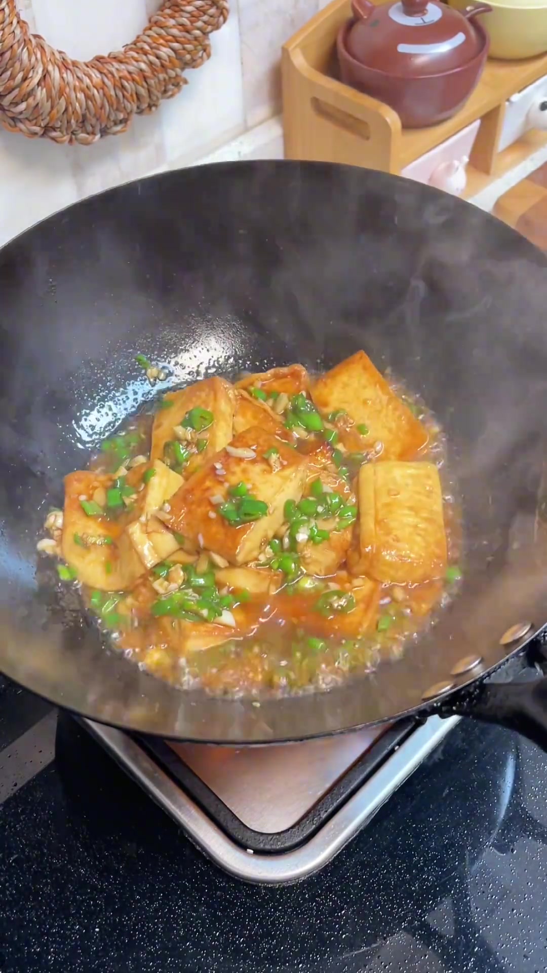 外焦里嫩，太香了这 香煎豆腐 家常菜！