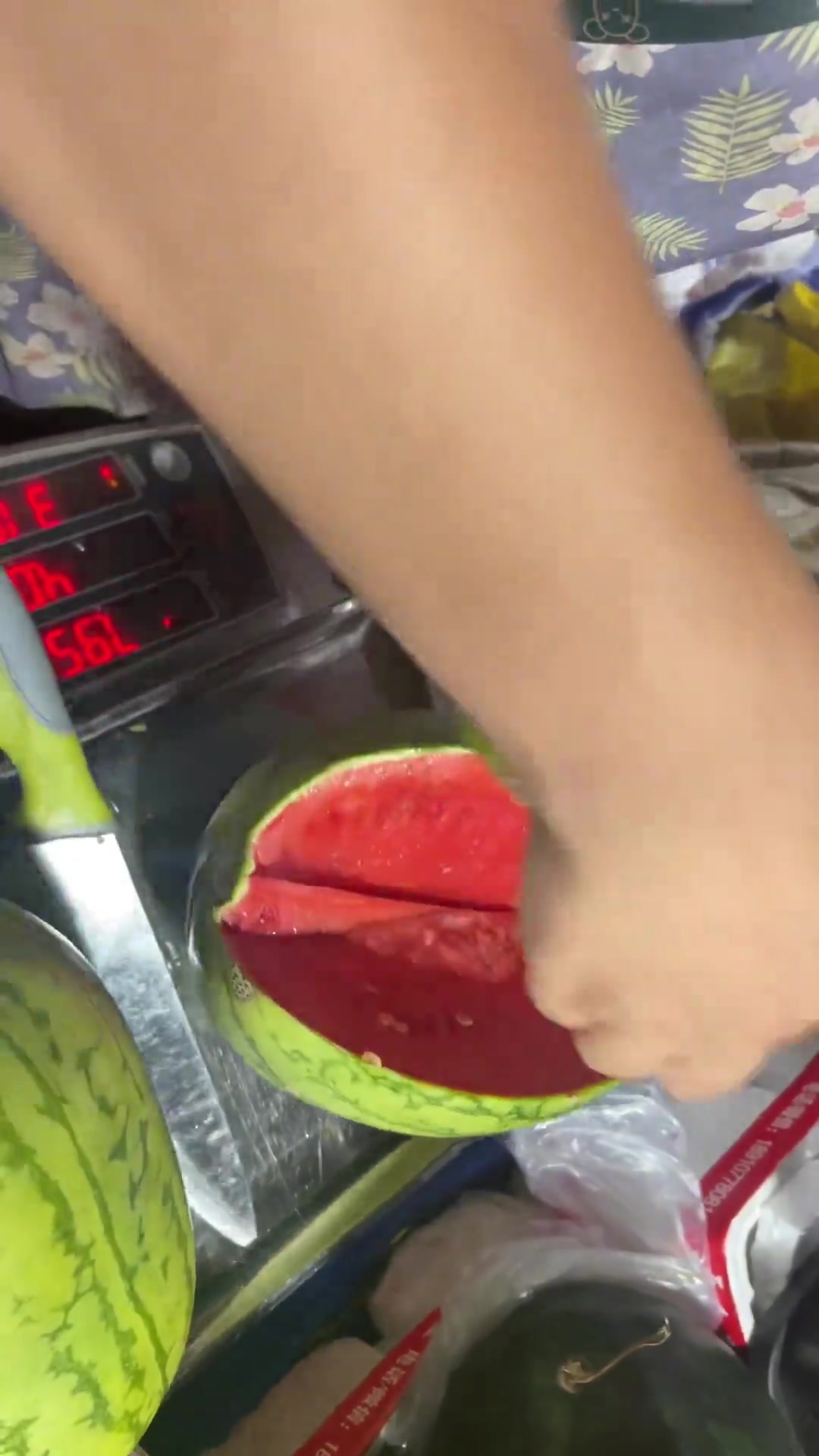 西瓜 买到了梦中情瓜