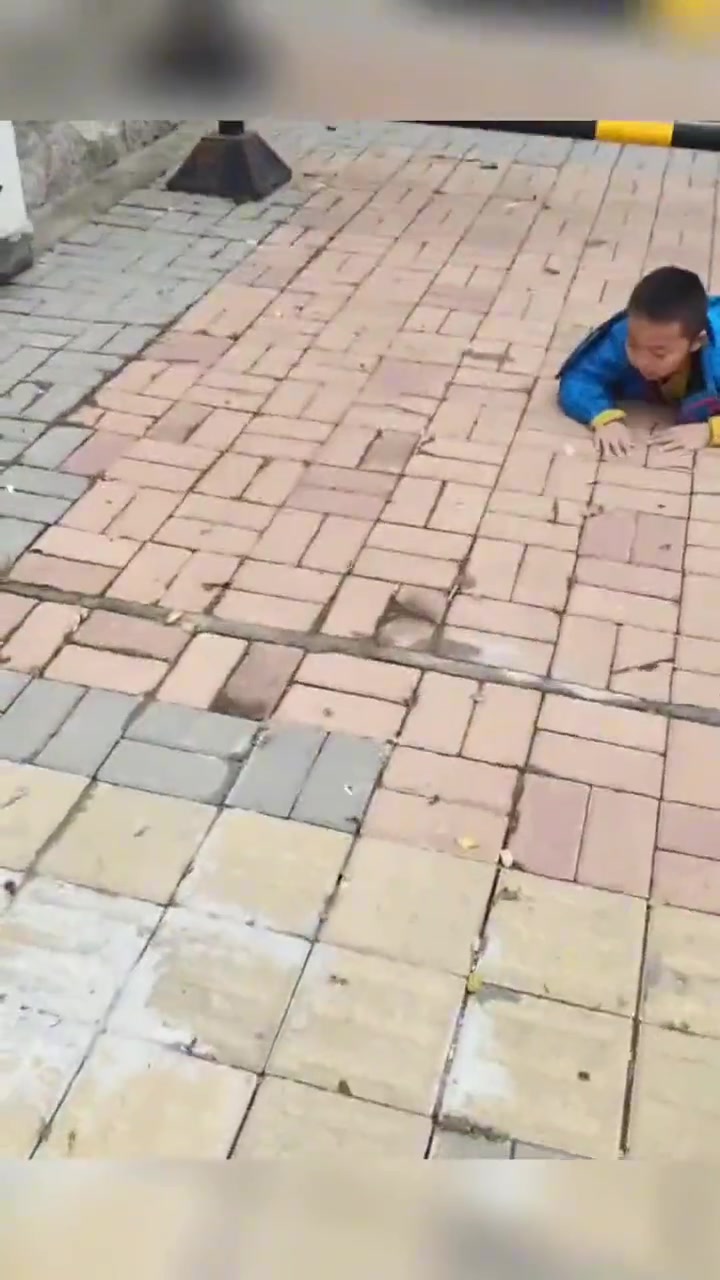 一放学就五体投地了