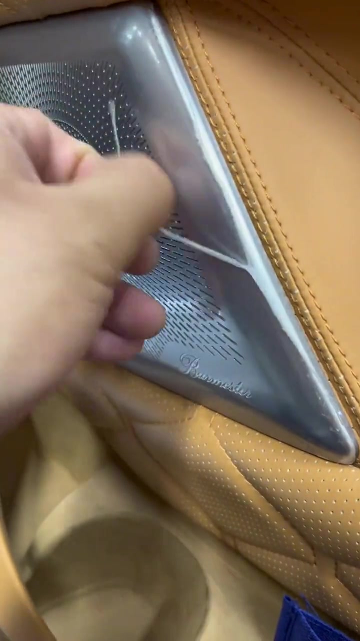 车主：喇叭效果不重要，但是不撕膜永远是新的
