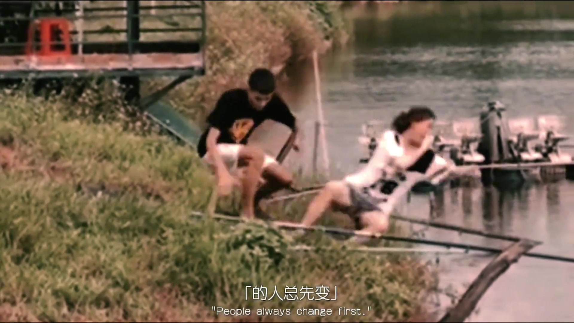 鱼：若不是你们玩这把戏，我又怎么会上钩？