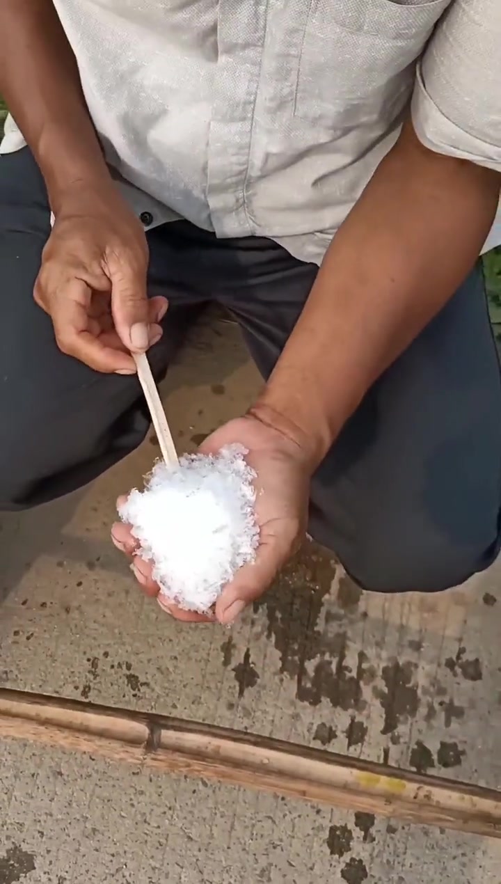 这个冰棍看着很脏其实一点也不干净