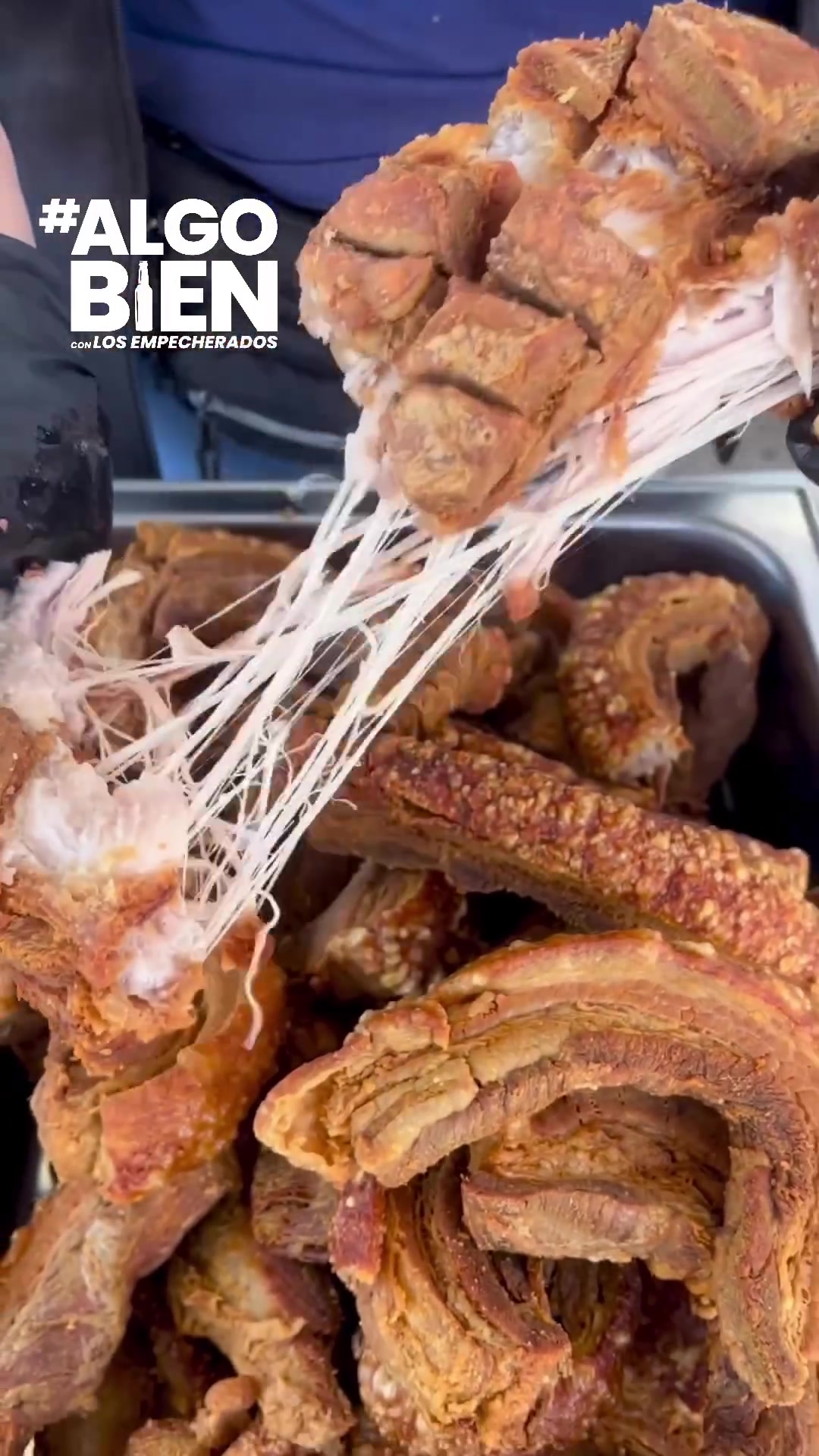 这个脆皮五花肉怎么还拉丝呢，看着有点难嚼啊