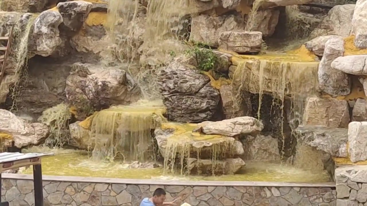 贵校的风景还挺独特呢