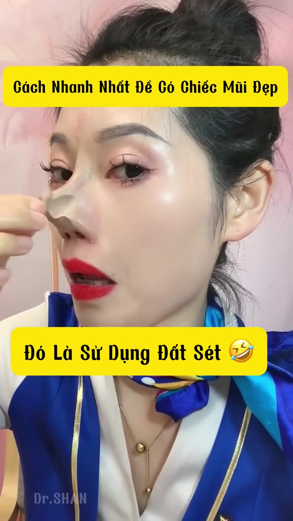 现在网红什么都是假的了！连鼻子都能现造一个！