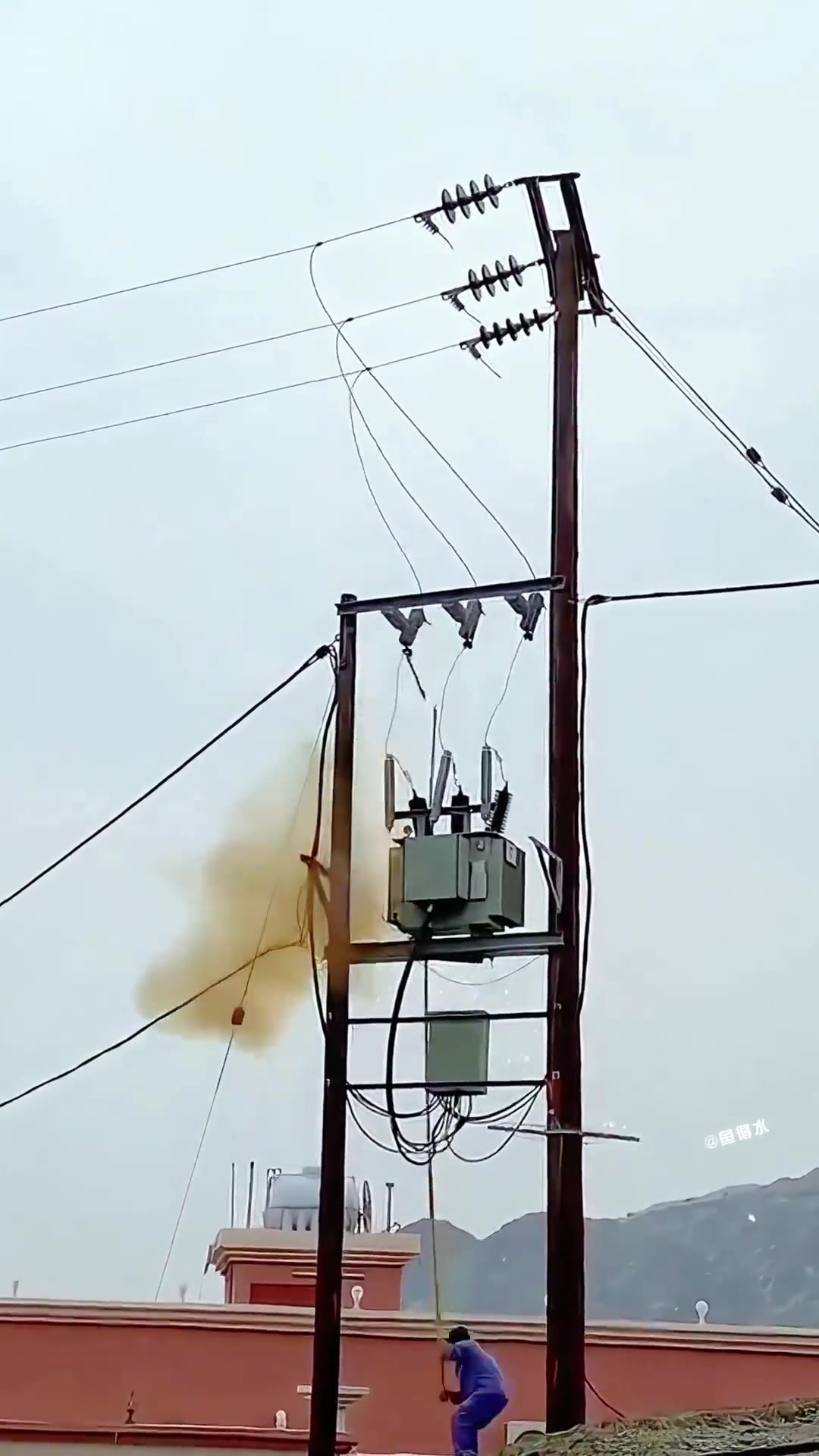 叫你去合闸 你去放烟花？？