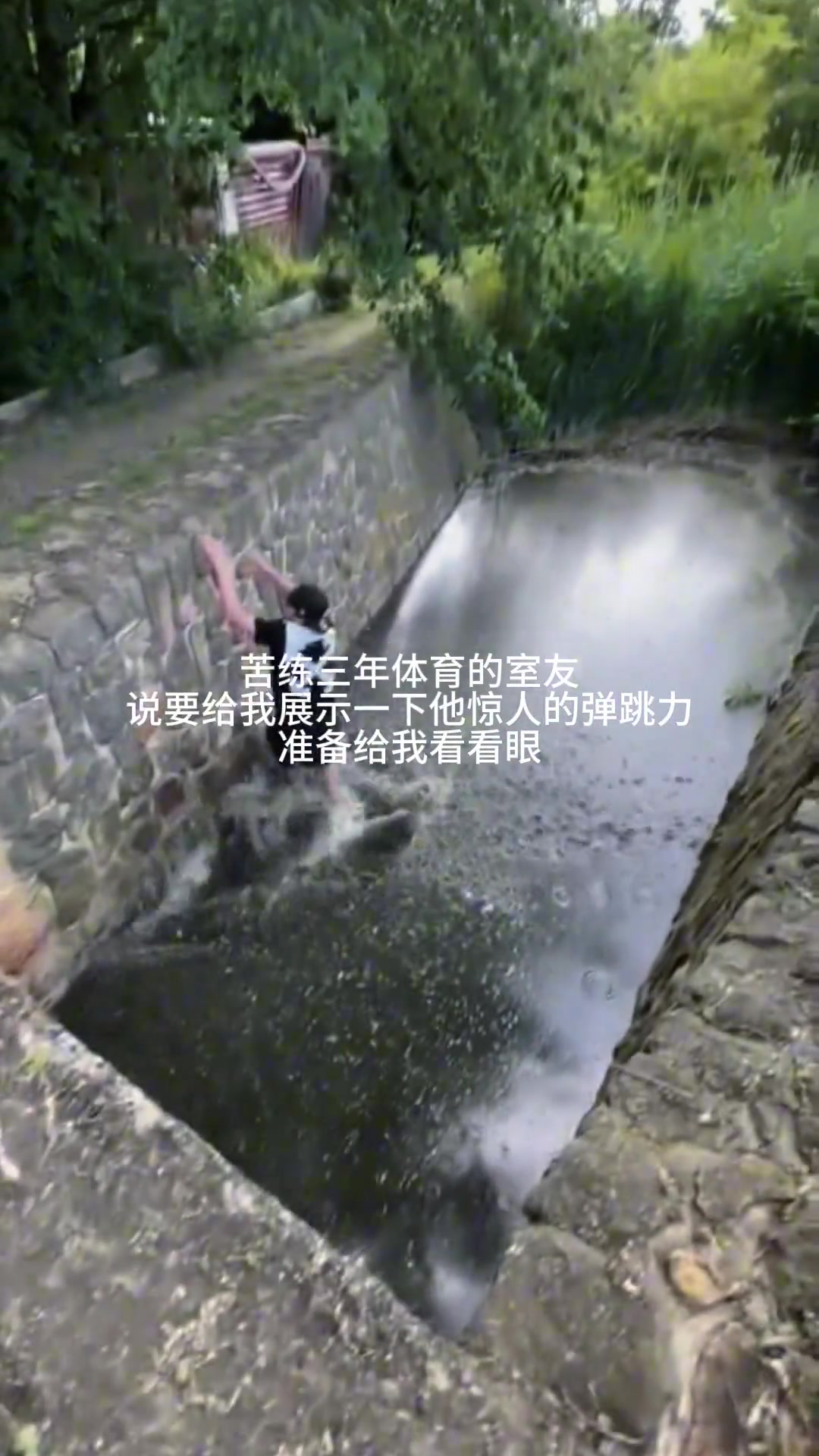 弹跳力没展示出来，但是看出来了臂力强大