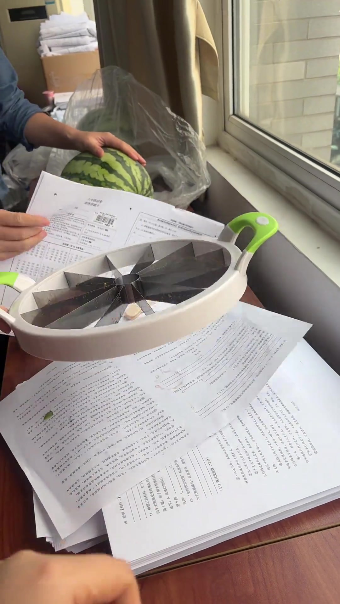 不是被切瓜神器惊到，而是中间的精华部分看着就上头
