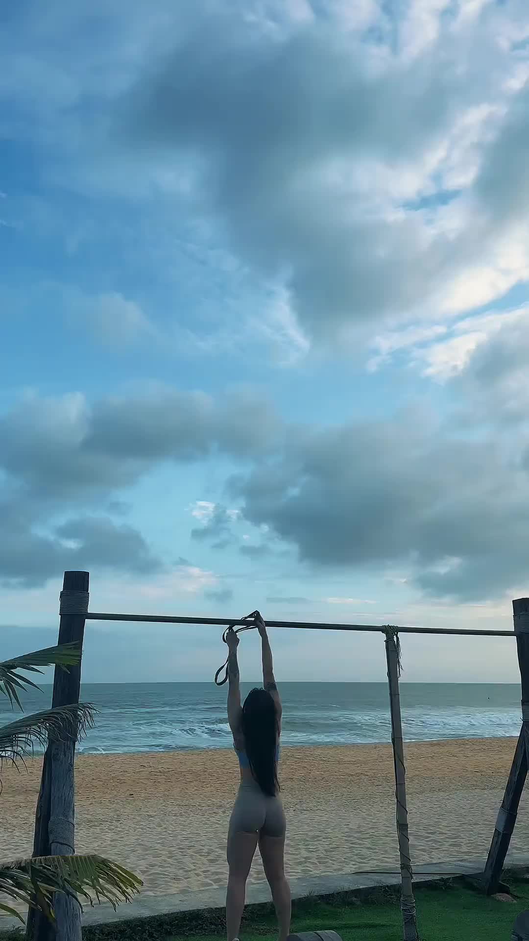 会做引体向上的小姐姐，最有魅力了~