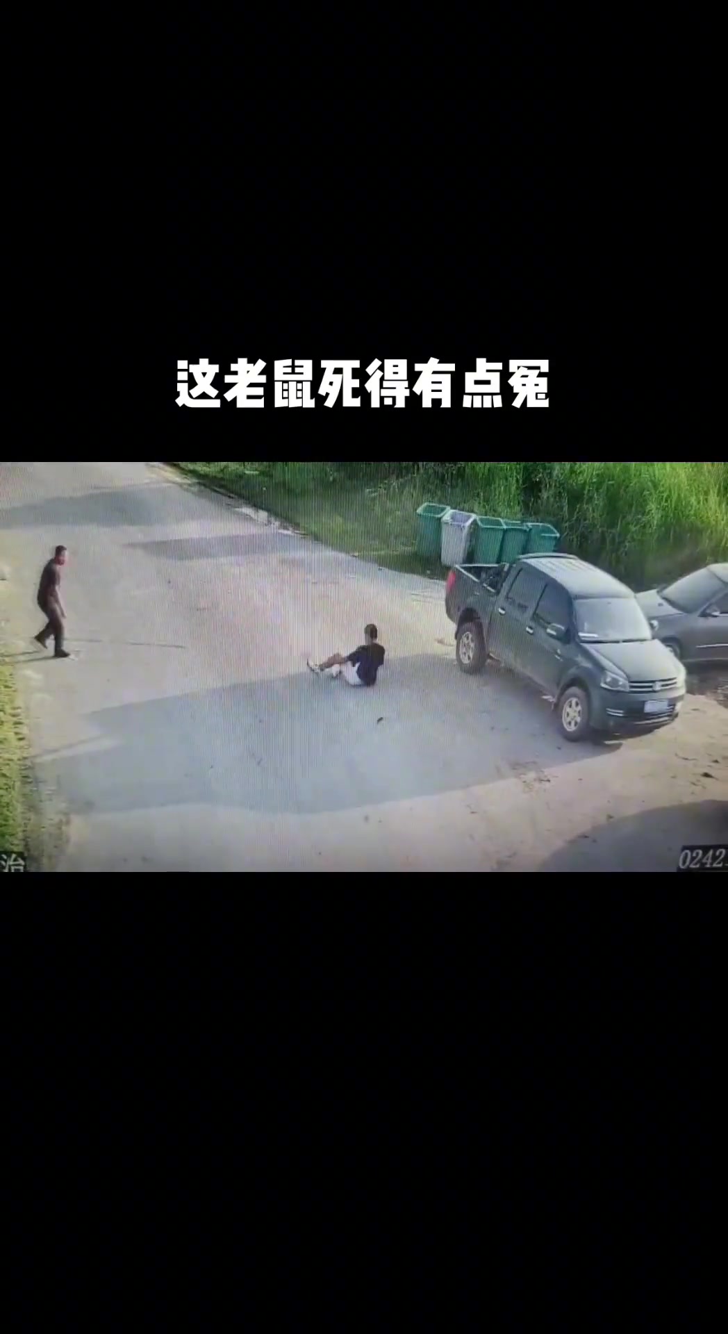 这老鼠死的有点冤~