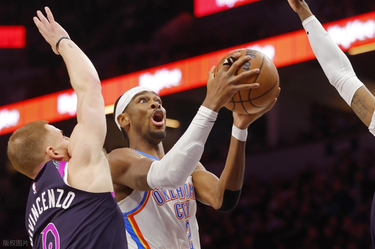 雷霆107112输森林狼！亚历山大创62年NBA纪录，一战揭露4个现实