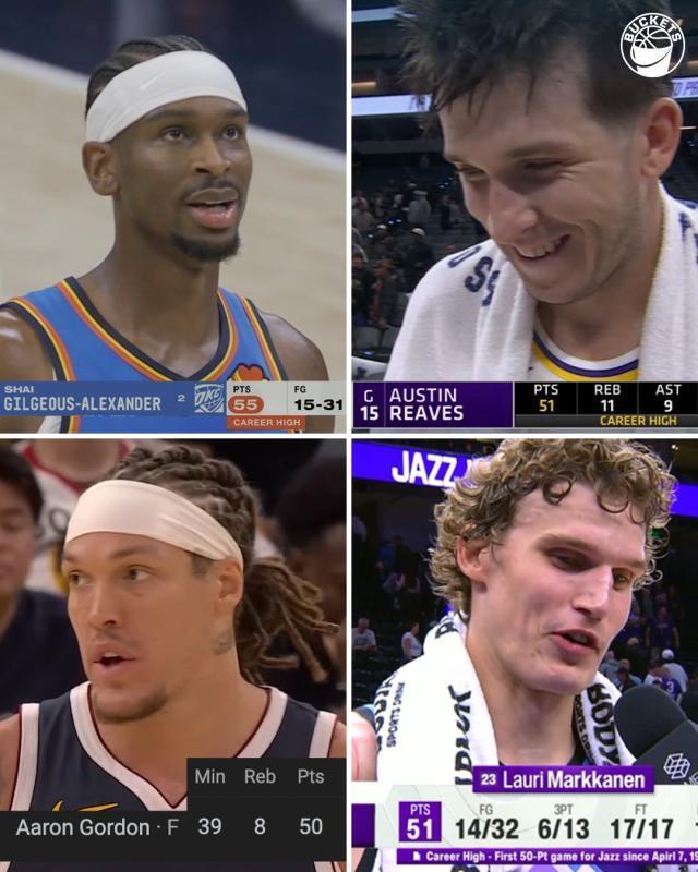 NBA开赛一周诞生4个单场50+!去年同期50+次数为0