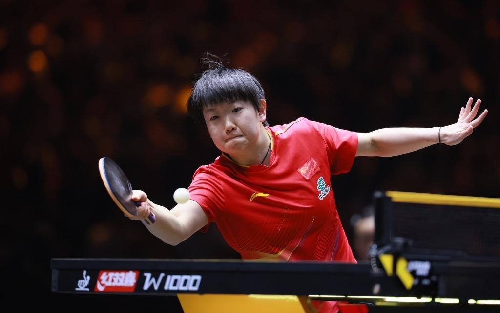 王曼昱决赛击败孙颖莎，夺得WTT中国