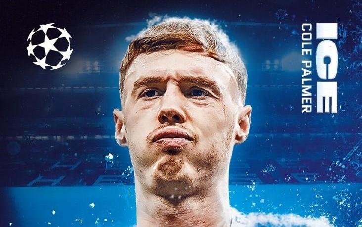 这也行帕尔默冰雕正式亮相，真的只在冰块里冻了他的球星卡