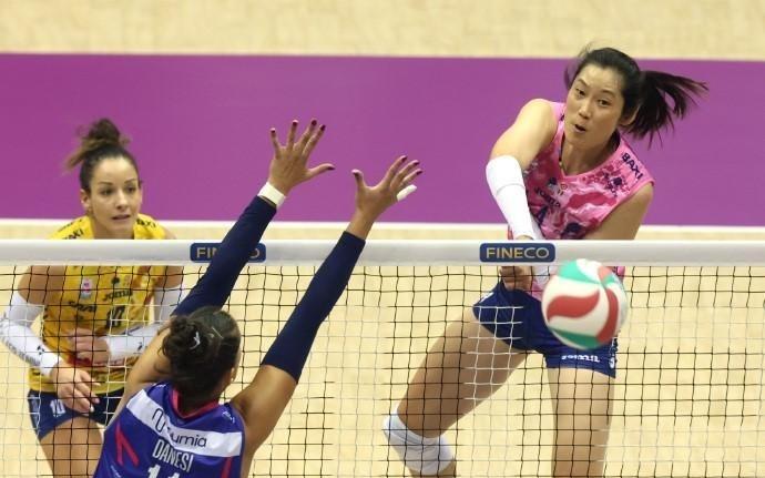 意大利超级杯：米兰32力克科内利亚诺夺冠，朱婷10分