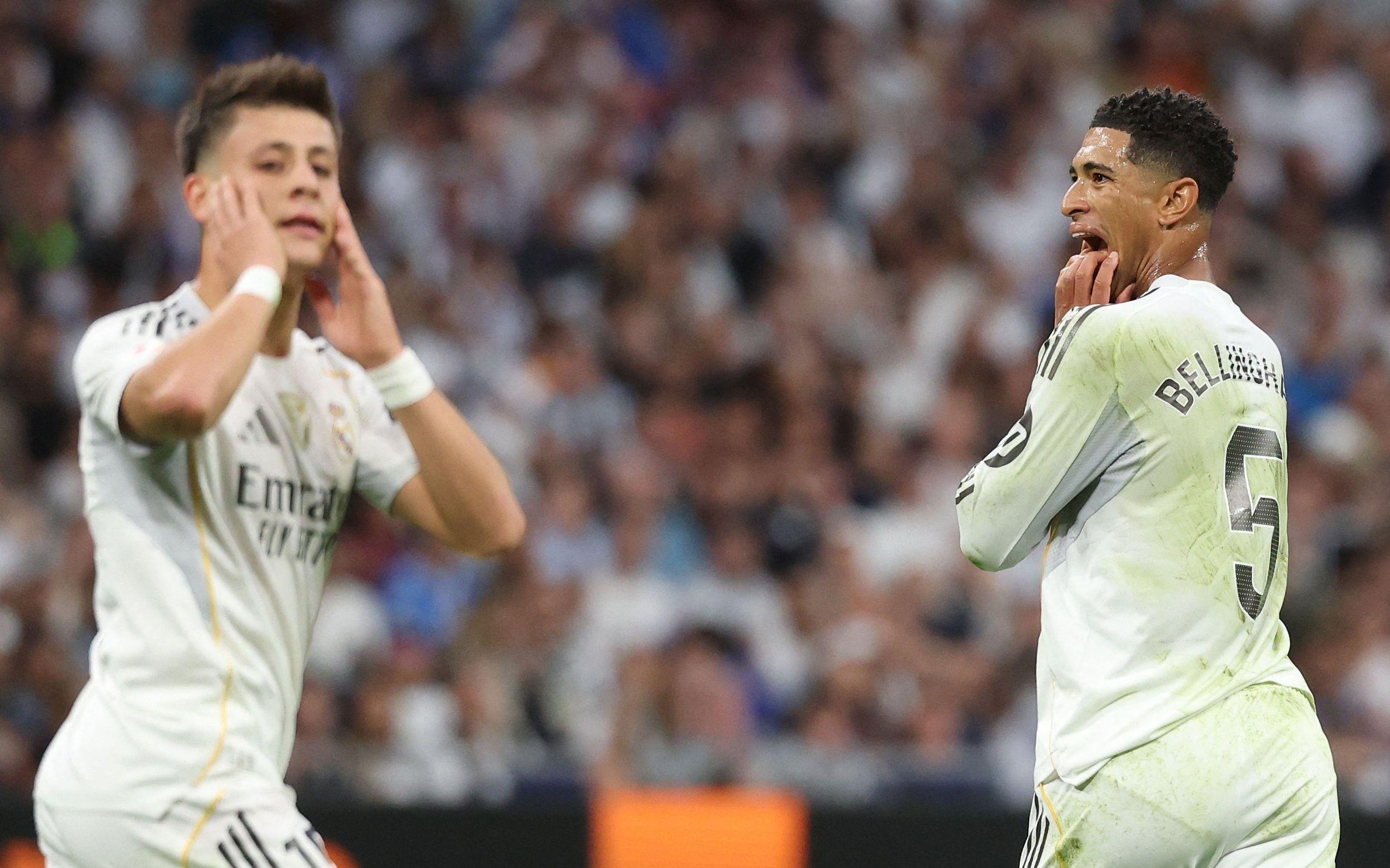 国家德比半场数据：皇马控球率36%，射门127、射正74