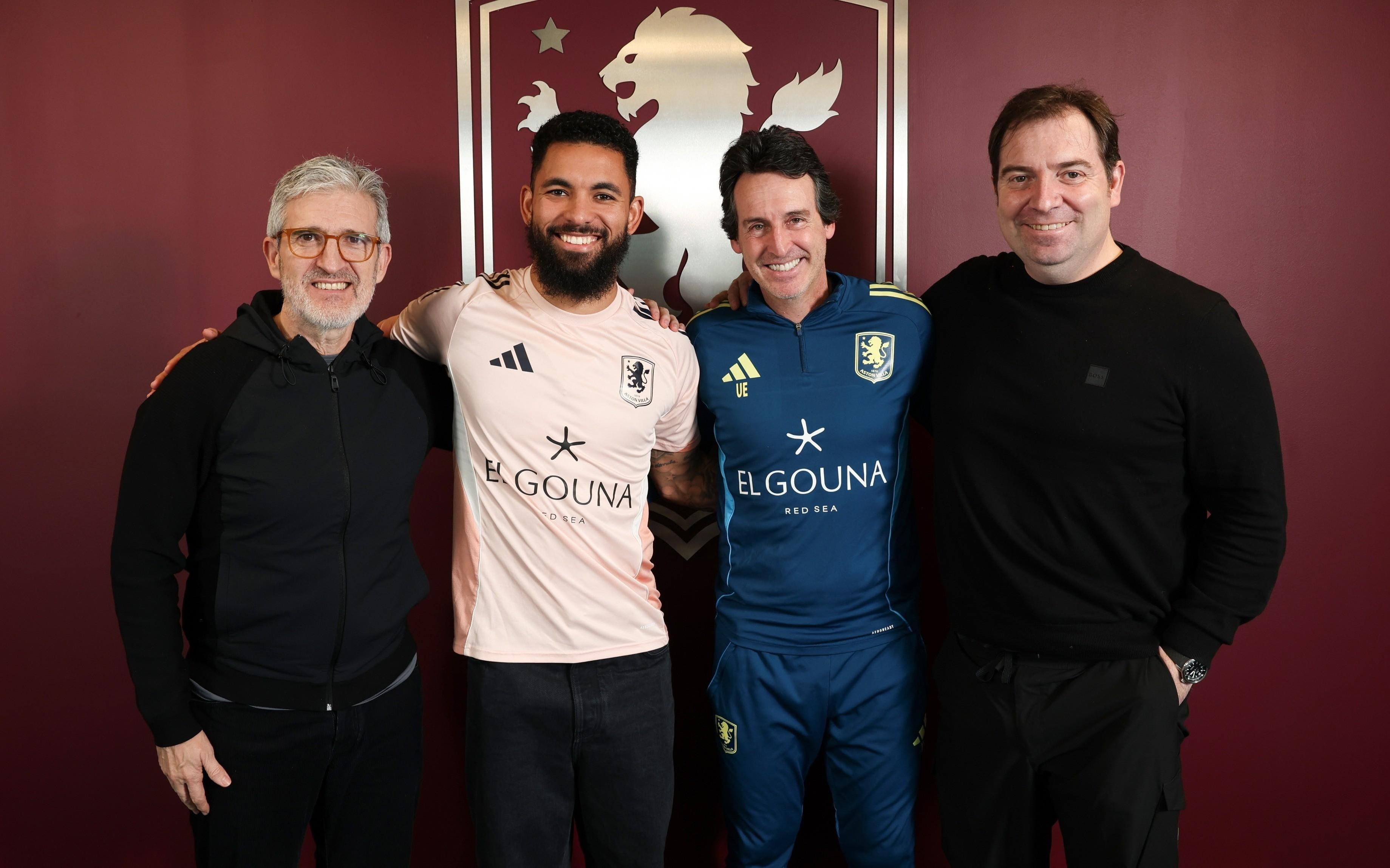 官方：维拉从尤文租借签回道格拉斯路易斯