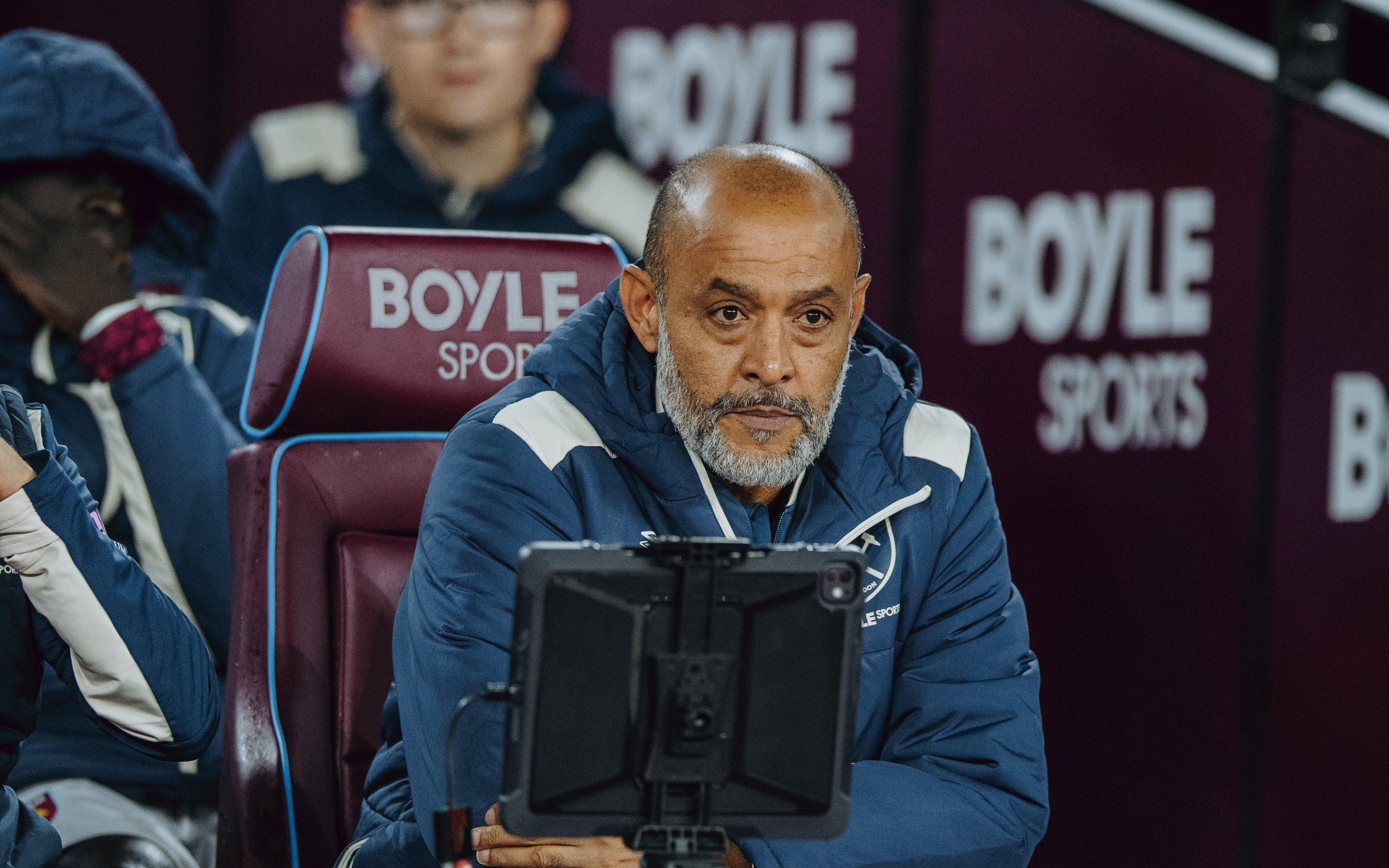 西汉姆联主帅：球队需在方方面面作出改善，下轮比赛就是转机