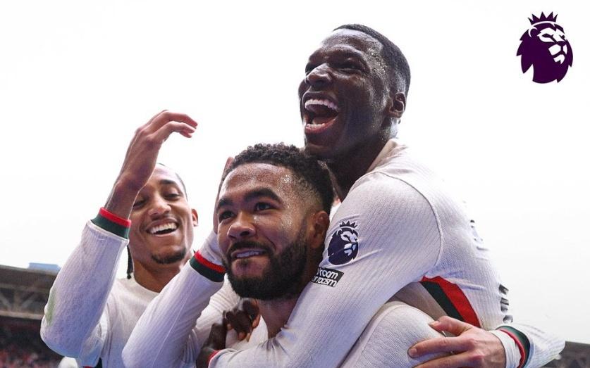 诺丁汉森林vs切尔西全场数据：射门1117，控球率五五开