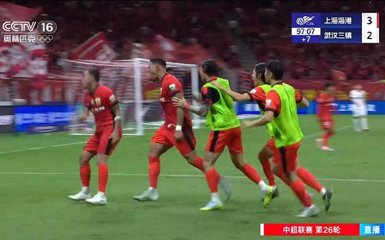 6133！中超疯狂一夜！莱昂太凶了浙江绝