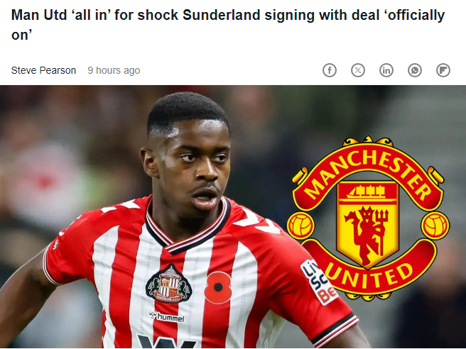 比巴莱巴好用！曼联相中20岁英超兽腰德转身价仅2500万