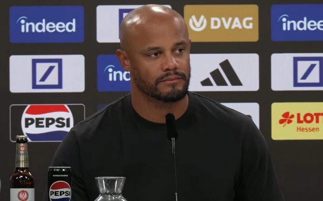 孔帕尼：法兰克福是我们非常尊重的对手，我们对自己很满意