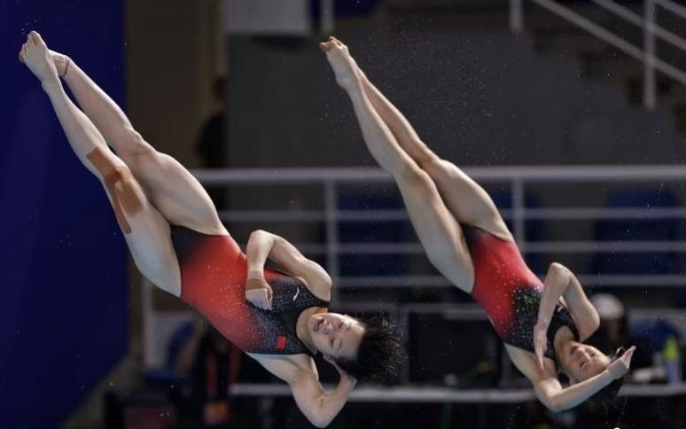 多图直击十五运会跳水项目开赛，陈艺