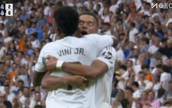 又一个世界波！姆巴佩禁区外原地摆腿远射破门，5场西甲打进5球