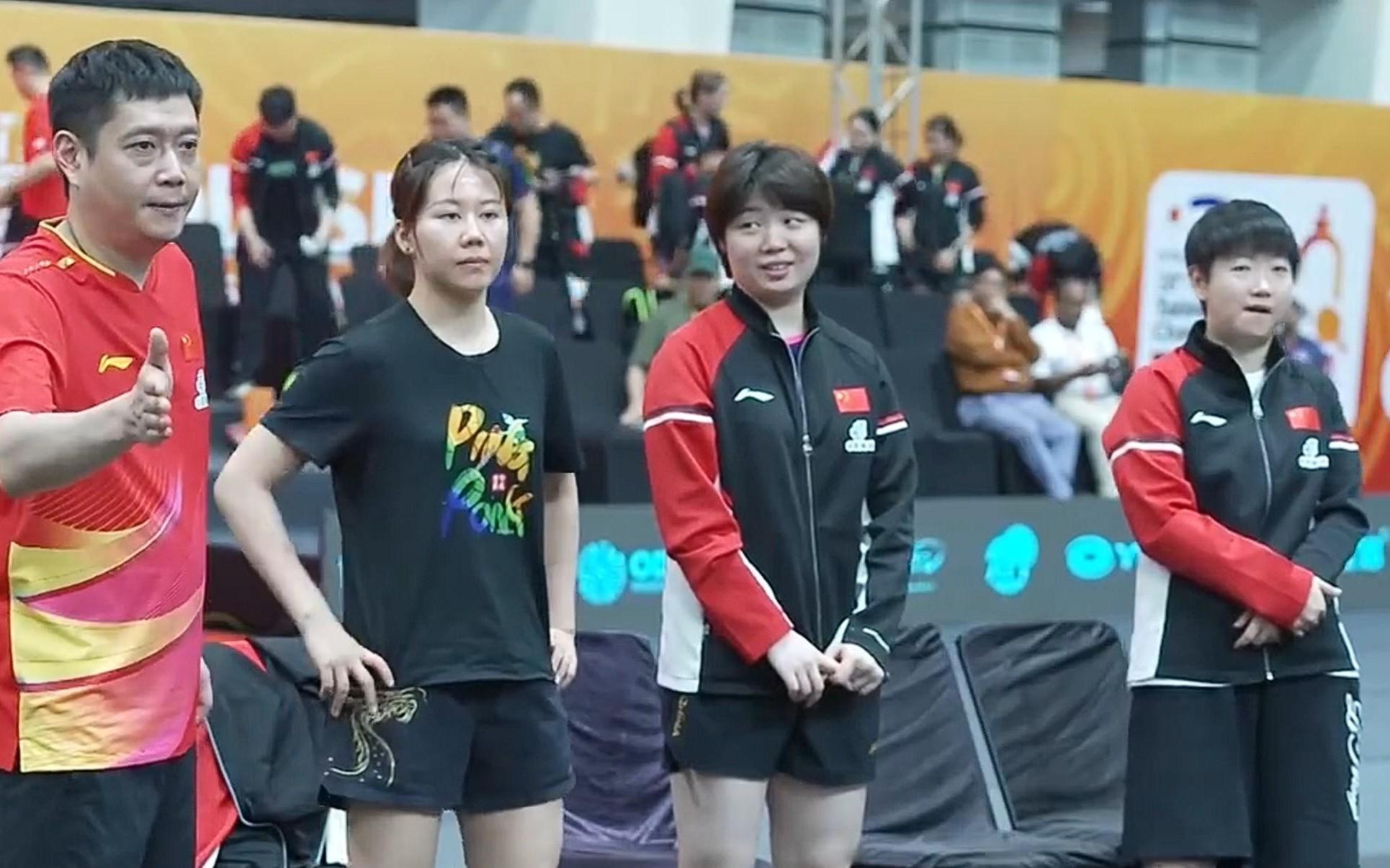 乒乓球亚锦赛女团：中国队30战胜韩国，晋级决赛