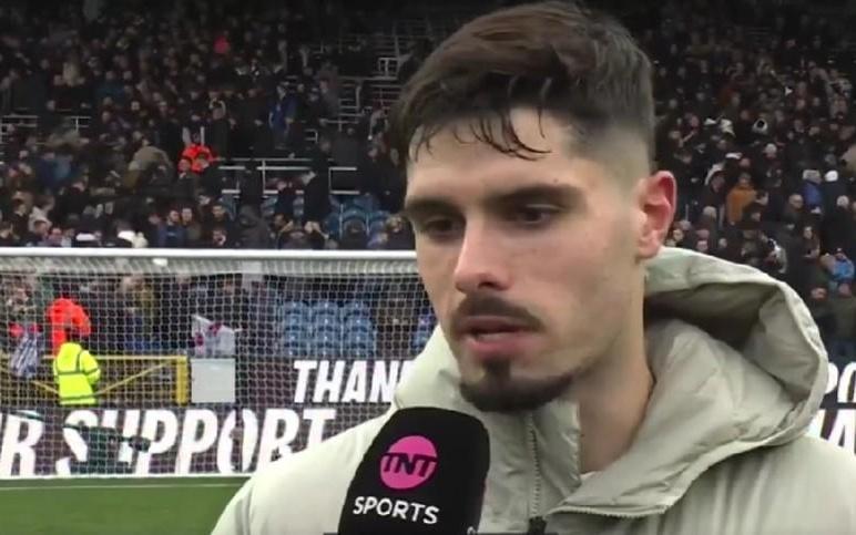 内托：没想到今天能头球破门，昨天队友还拿我的头球开玩笑