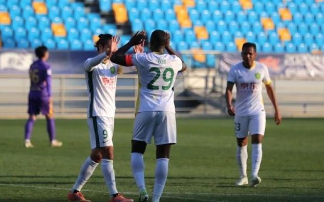 教学赛：北京国安21天津津门虎，张玉宁和达万建功