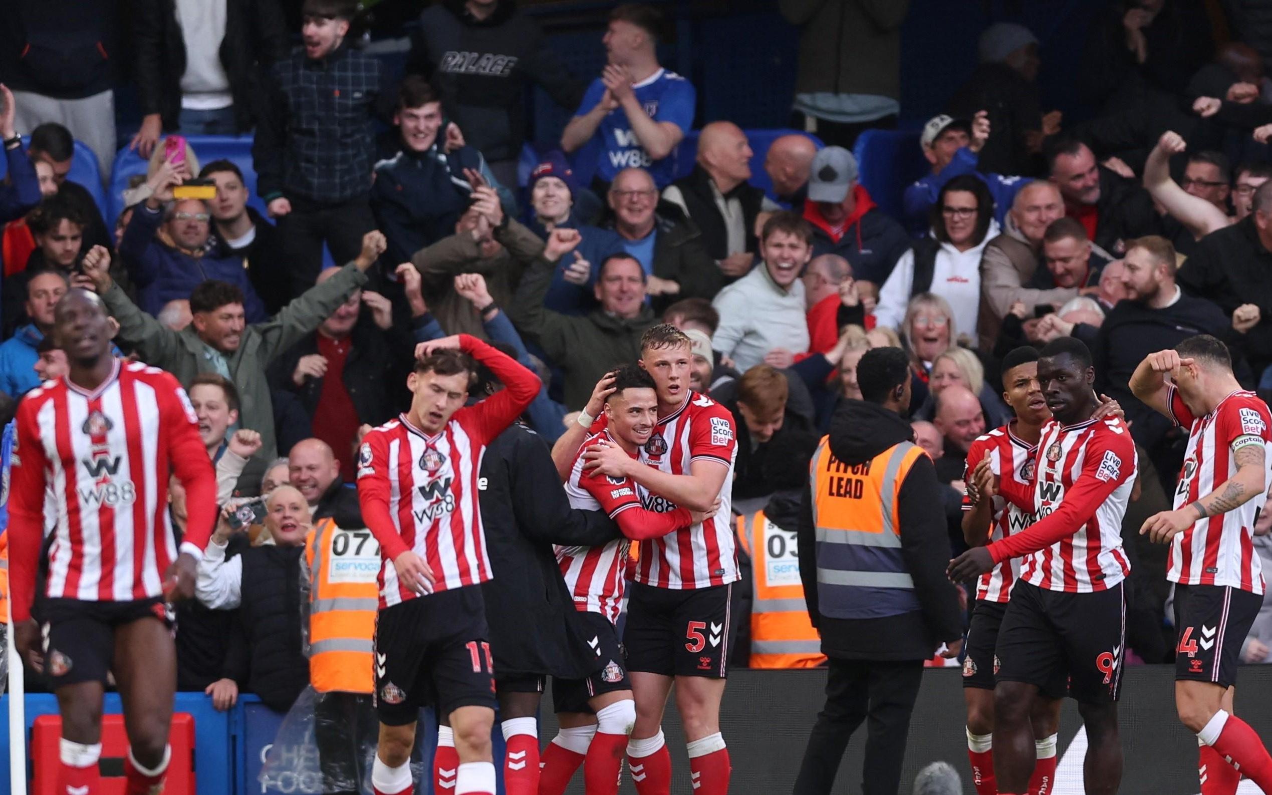 桑德兰11年来首次英超客胜切尔西，上次是终结穆帅77场不败