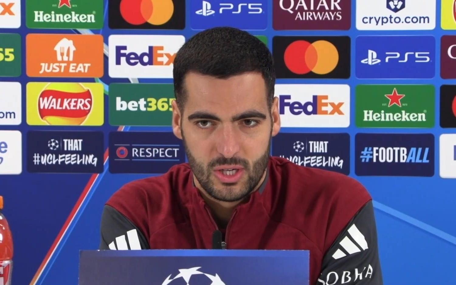 梅里诺:马竞曾经想签我没啥新鲜的,很骄傲能来阿森纳