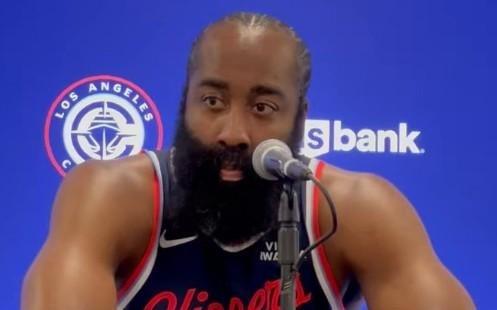 哈登：快船本赛季目标是总冠军，这已经不是什么秘密