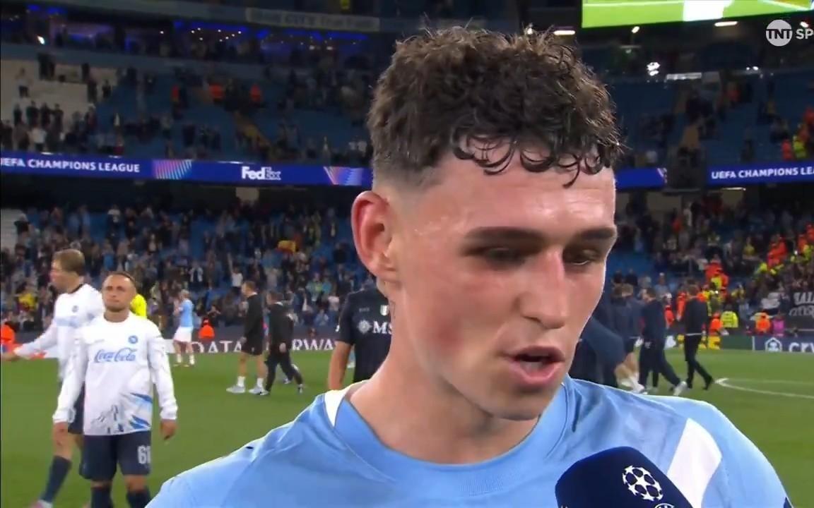 福登：不认为谁能打破哈兰德的纪录德布劳内永远是曼城传奇