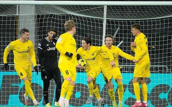 欧冠：乔纳森戴维绝杀尤文客场3比2博德闪耀