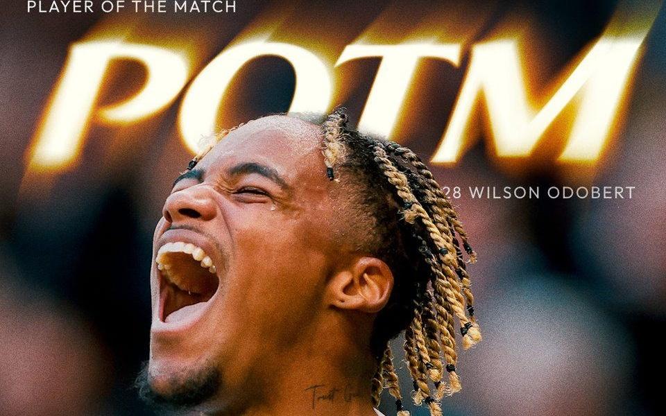 替补登场送助攻，奥多贝尔当选与曼联一役热刺队内最佳球员