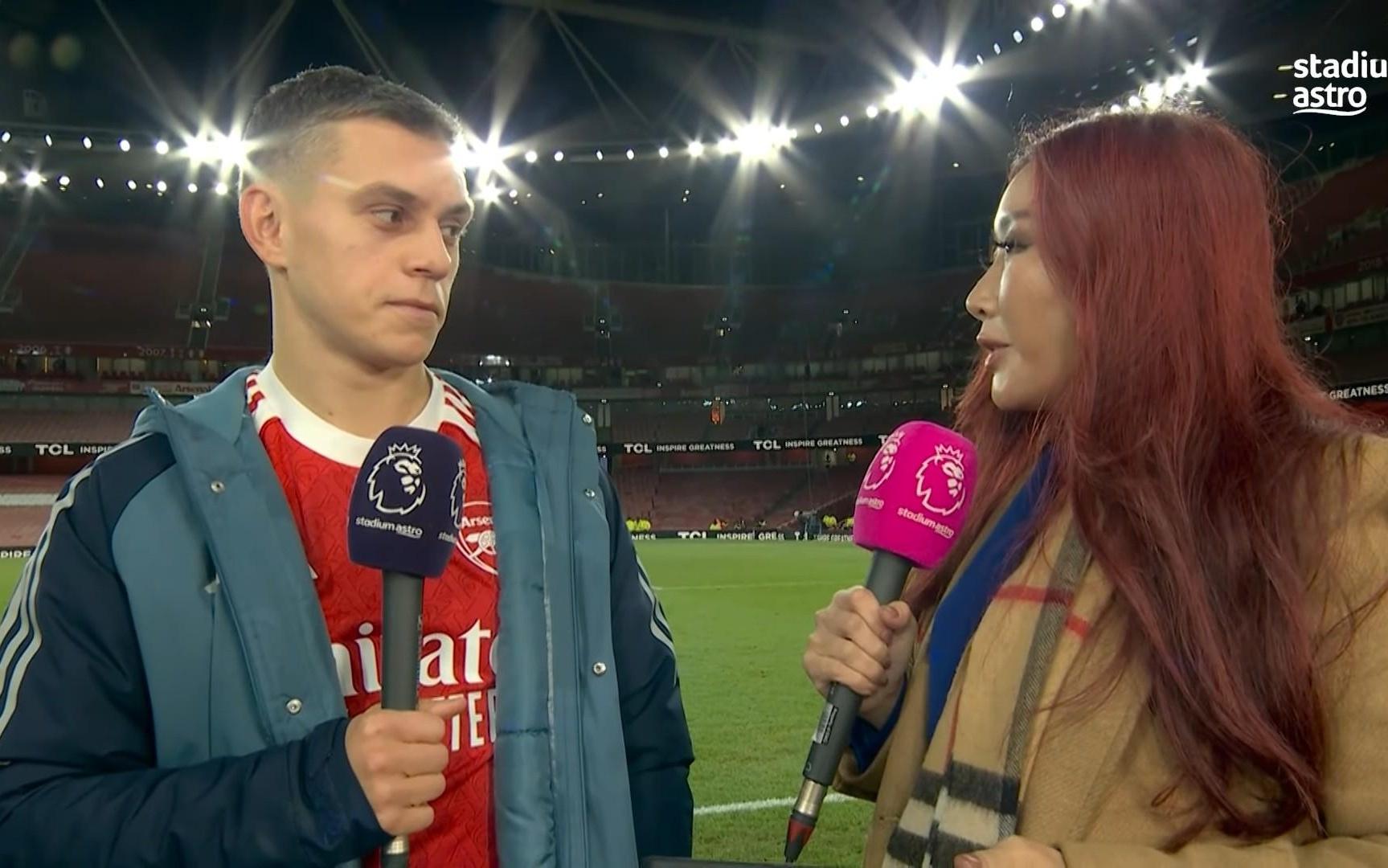 特罗萨德：对热刺五后卫阵型有点意外梅里诺那脚传球很漂亮